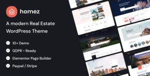Download Homez – Real Estate WordPress Theme GPL WordPress Plugin