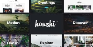 Download Honshi - WordPress Simple Portfolio Theme