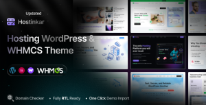 Download Hostinkar - Hosting WordPress & WHMCS Theme GPL WordPress Plugin