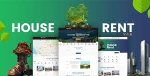 Download HouseRent - Multi Concept Rental WordPress Theme