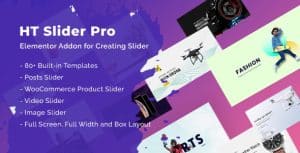 Download HT Slider Pro For Elementor