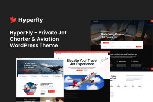 Download HyperFly - Jet Charter & Aviation WordPress Theme GPL WordPress Plugin
