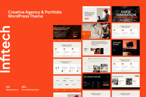 Download Infitech - Creative Agency & Portfolio WordPress GPL WordPress Plugin