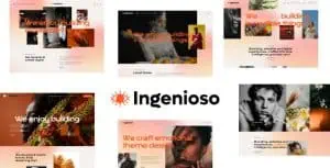 Download Ingenioso - Creative WordPress Theme