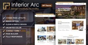 Download Interior Arc - Architecture WordPress Theme