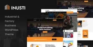 Download Inusti - Factory & Industrial WordPress Theme