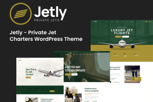 Download Jetly - Private Jet Charters WordPress Theme GPL WordPress Plugin