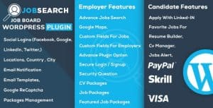 Download JobSearch WP Job Board WordPress Plugin