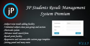 Download JP Students Result Management System Premium - GPL WordPress Plugin