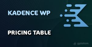 Download Kadence Pricing Table