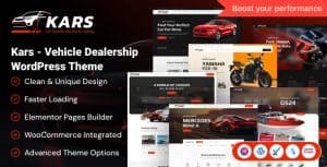 Download Kars - Vehicle Dealership WordPress Theme