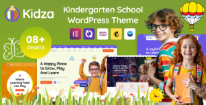 Download Kidza - Kindergarten WordPress Theme for PreScool GPL WordPress Plugin