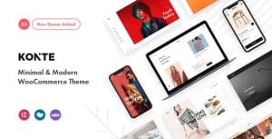 Download Konte - Minimal & Modern Theme