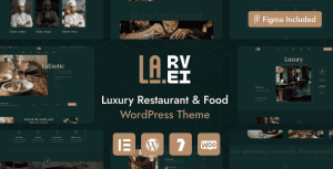 Download La.Revi - Luxury Restaurant WordPress Theme