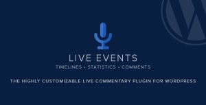 Download Live Events WordPress Plugin