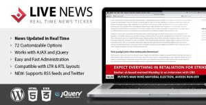 Download Live News - Real Time News Ticker