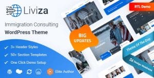 Download Liviza - Immigration Consulting WordPress Theme