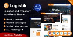 Download Logistik - Transport & Logistics WordPress Theme