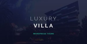 Luxury Villa - Property Showcase WordPress Theme