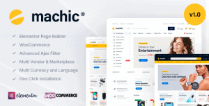 Download Machic - Electronics Store WooCommerce Theme
