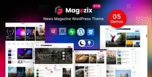 Download Magezix - Newspaper & Magazine WordPress Theme