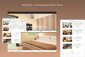 Download MAGNOLIA - Hotel Booking WordPress Theme GPL WordPress Plugin