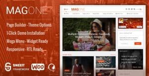 Download MagOne -¬≠ Responsive Magazine & News WordPress Theme