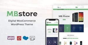 Download MBStore - Digital WooCommerce WordPress Theme