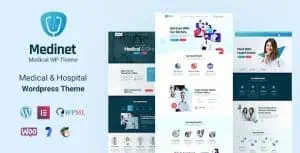 Download Medinet - Medical and Health WordPress Theme +RTL