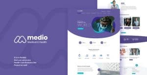 Download Medio - Medical Organization WordPress Theme