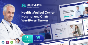 Download Mediverse - Health Medical Clinic WordPress Theme GPL WordPress Plugin