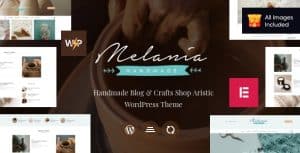 Download Melania - Handmade Blog & Shop WordPress Theme