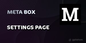 Download Meta Box Settings Page