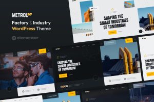 Download Metrol - Modern Factory & Industry WordPress Theme GPL WordPress Plugin