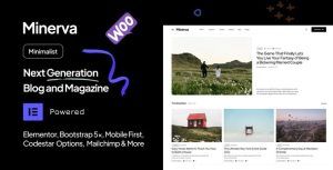 Download Minerva -  Modern Blog WordPress Theme