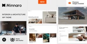 Download Minnaro– Interior Design and Architecture WordPress Theme