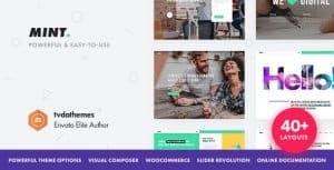 Download Mint - Creative Multi-Purpose WordPress Theme