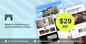 Download ModArch - Architecture & Interior WordPress Theme