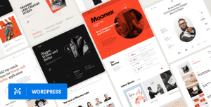 Download Moonex - Agency & Portfolio WordPress Theme