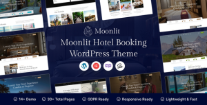 Download Moonlit - Hotel Booking WordPress Theme GPL WordPress Plugin