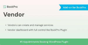 Download Multi Vendor Add-on for BookPro Plugin WordPress GPL WordPress Plugin