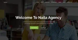 Download Naila - One Page MultiPurpose WordPress Theme