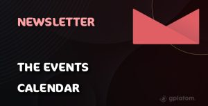 Download Newsletter - The Events Calendar Addon - GPL WordPress Plugin