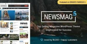 Download Newsmag - Newspaper & Magazine WordPress Theme