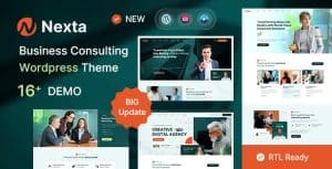 Download Nexta - Business Consulting WordPress Theme GPL WordPress Plugin