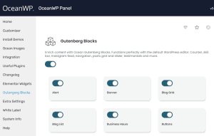 Download Ocean Gutenberg Blocks GPL WordPress Plugin