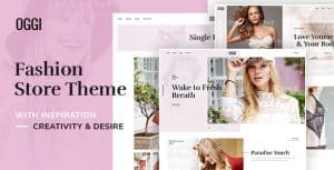 Download OGGI - Fashion Store WooCommerce Theme