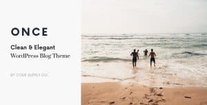 Download Once - Clean & Elegant WordPress Blog Theme