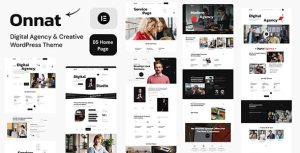 Download Onnat - Digital Agency & Creative WordPress Theme