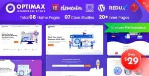 Download Optimax - SEO & Marketing WordPress Theme